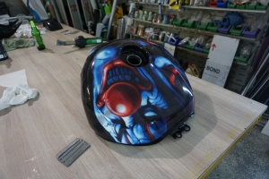 oklejenie elementów motoru Fototapety, reklama na pojazdach, reklama wizualna, szkło dekoracyjne