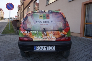 grafika na samochód, oklejanie aut Fototapety, reklama na pojazdach, reklama wizualna, szkło dekoracyjne